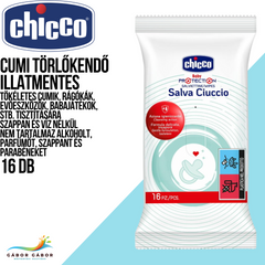 CHICCO Cumi törlőkendő illatmentes 16db CH0079210