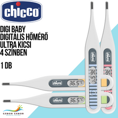 CHICCO Digi Baby digitális hőmérő ultra kicsi 4 SZÍNBEN  1 DB CH0090590