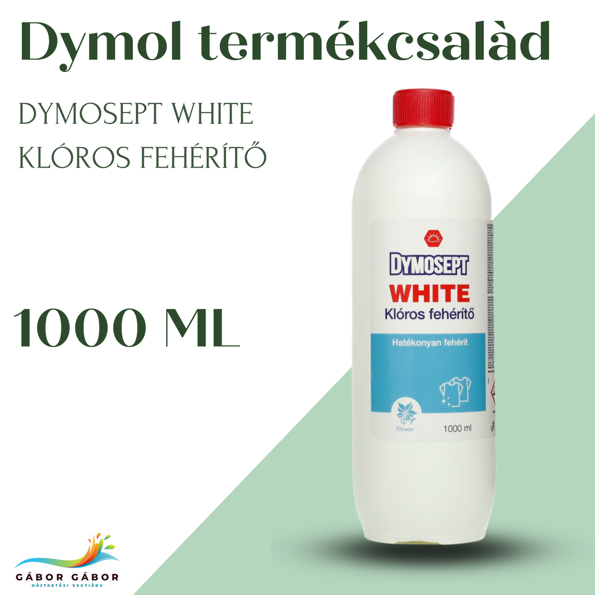 DYMOSEPT WHITE klóros fehérítő 1000 ml