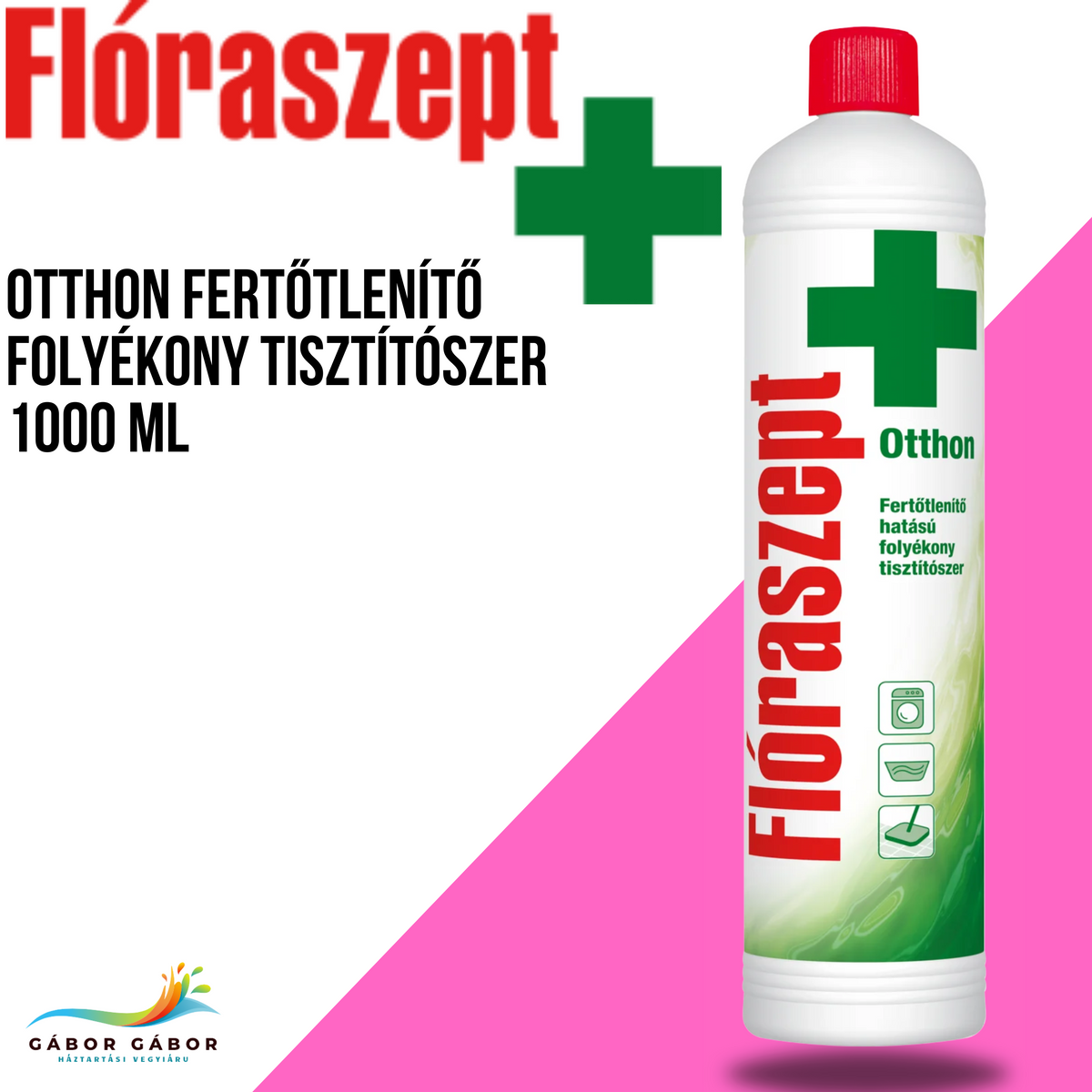 FLÓRASZEPT otthon fertőtlenítő folyékony tisztítószer 1000 ML