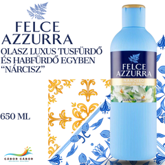 FELCE AZZURRA “Narciso”olasz luxus tusfürdő és habfürdő egyben 650 ml