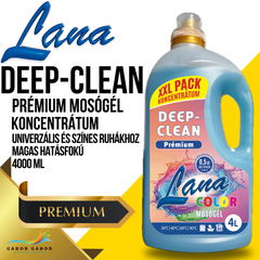 LANA DEEP-CLEAN COLOR Prémium mosógél koncentrátum 4000 ml