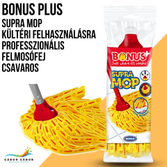 BONUS SUPRA MOP KÜLTÉRI felhasználásra professzionális felmosófej