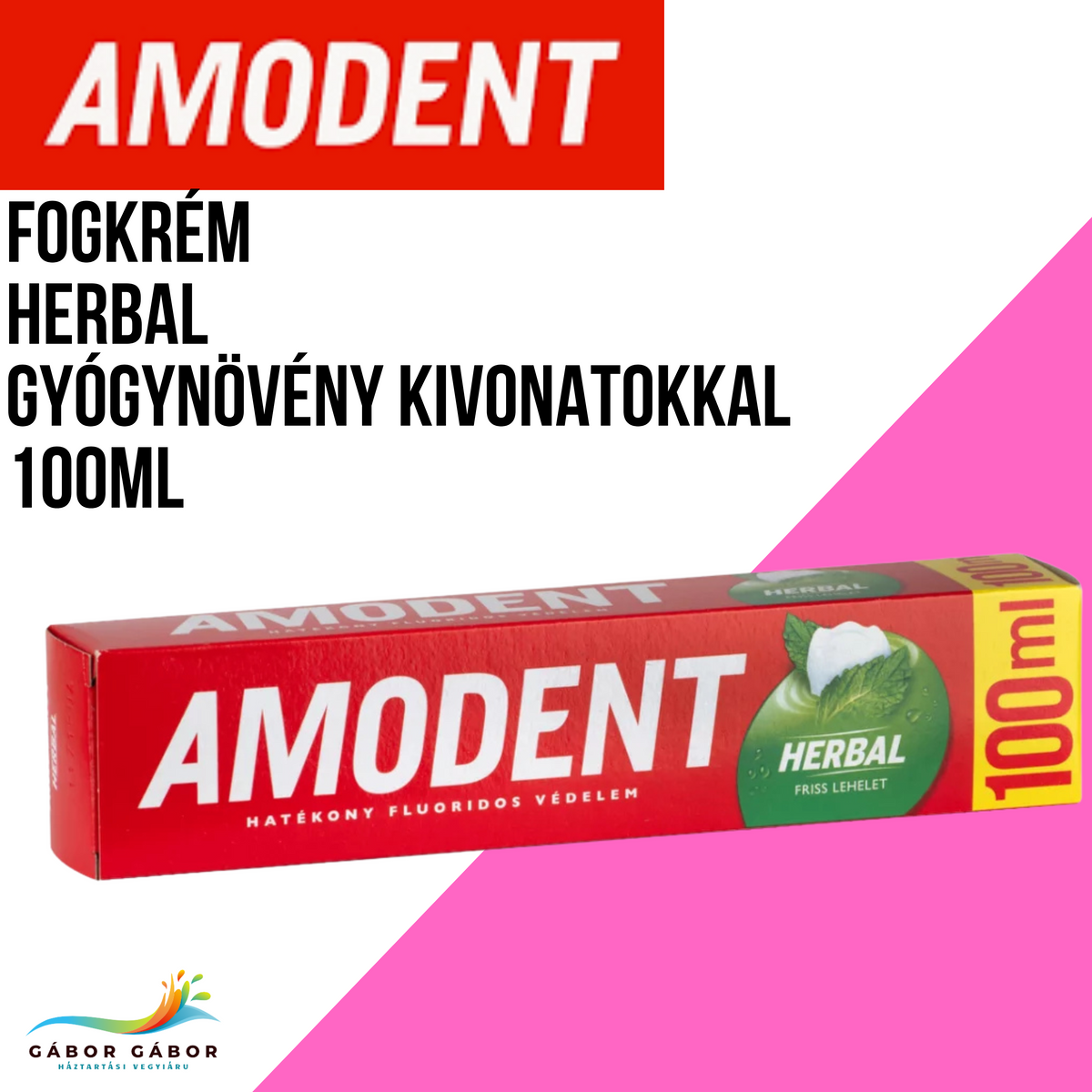 AMODENT fogkrém herbal 100 ml