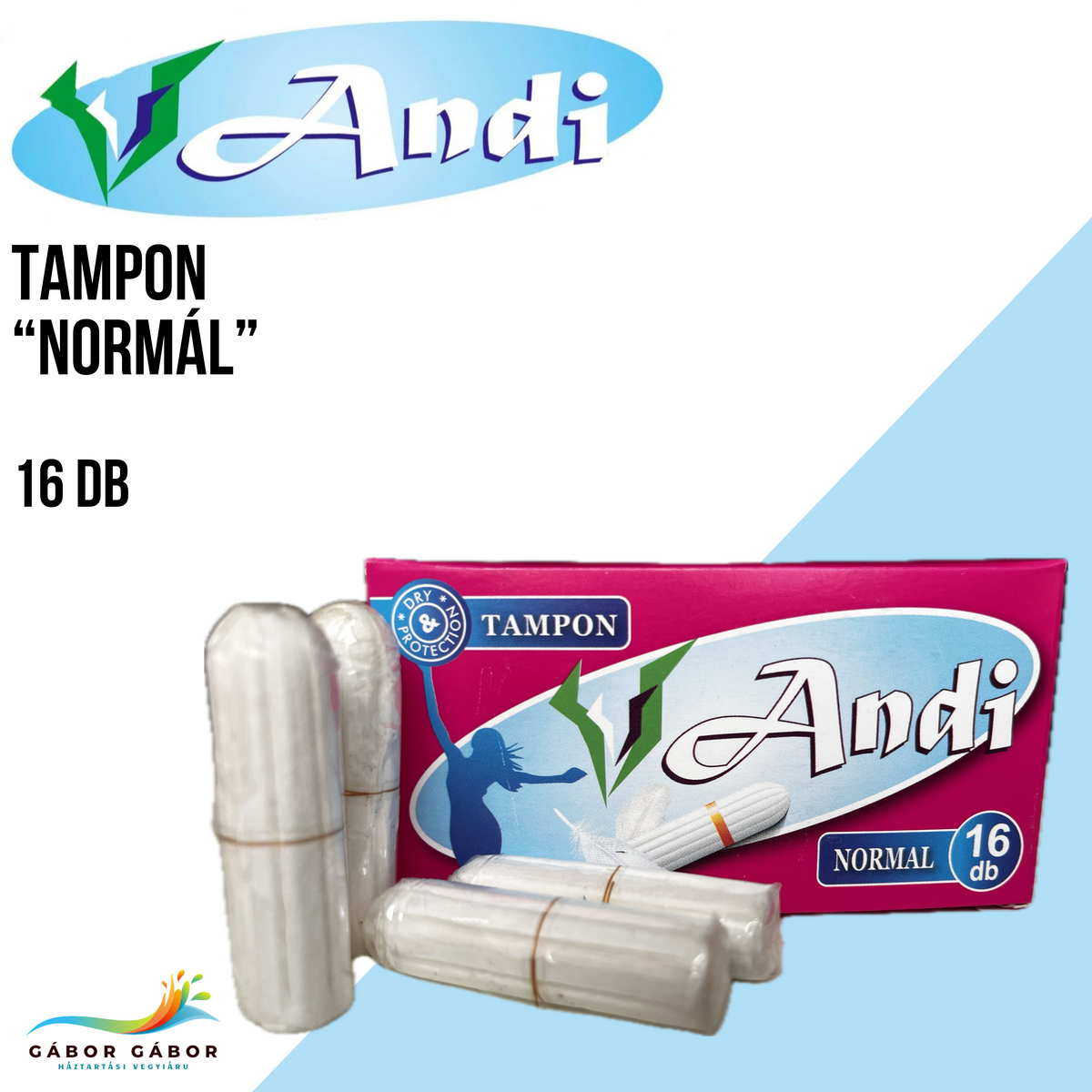 ANDI TAMPON "NORMÁL" 16 DB