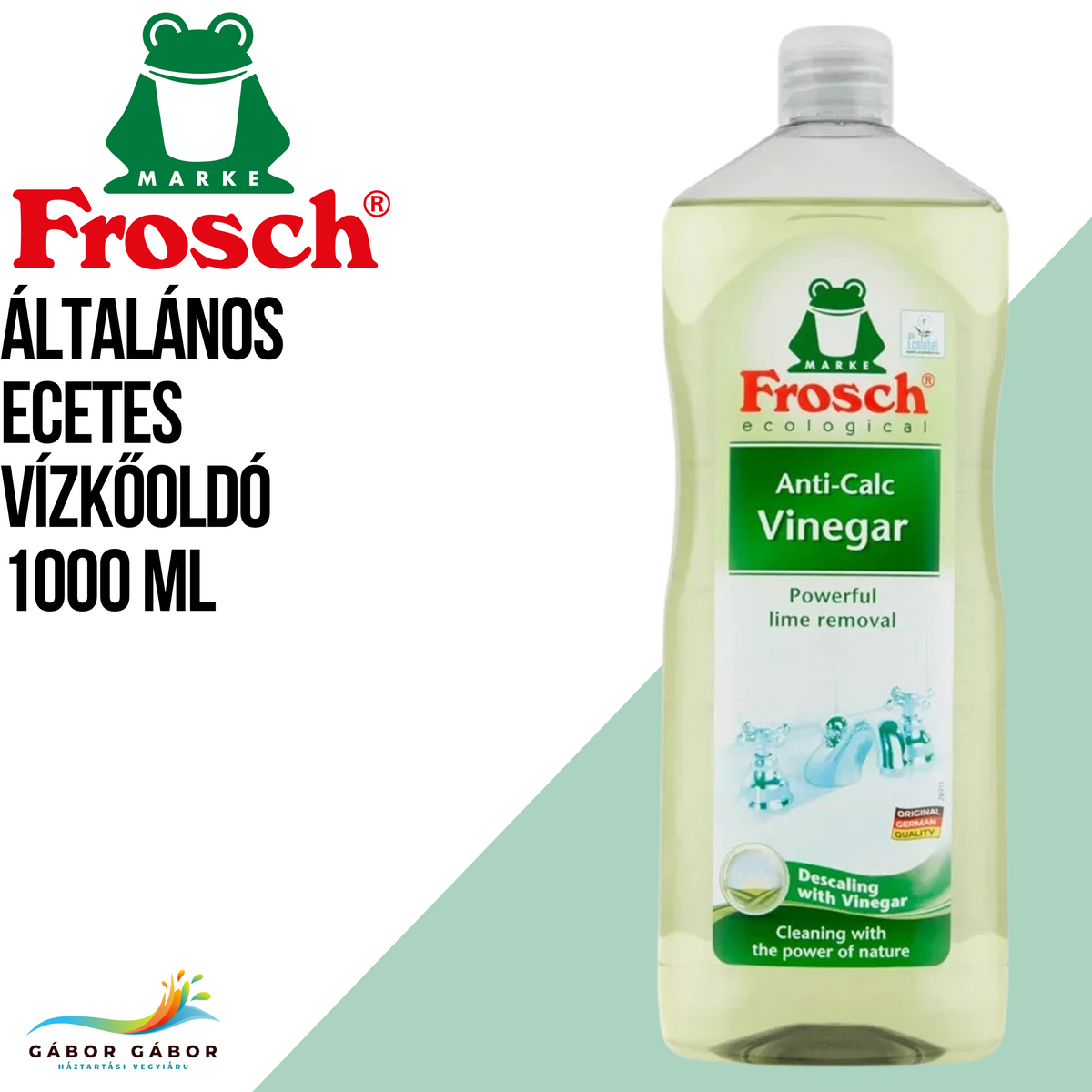 FROSCH ecetes vízkőoldó 1000 ml