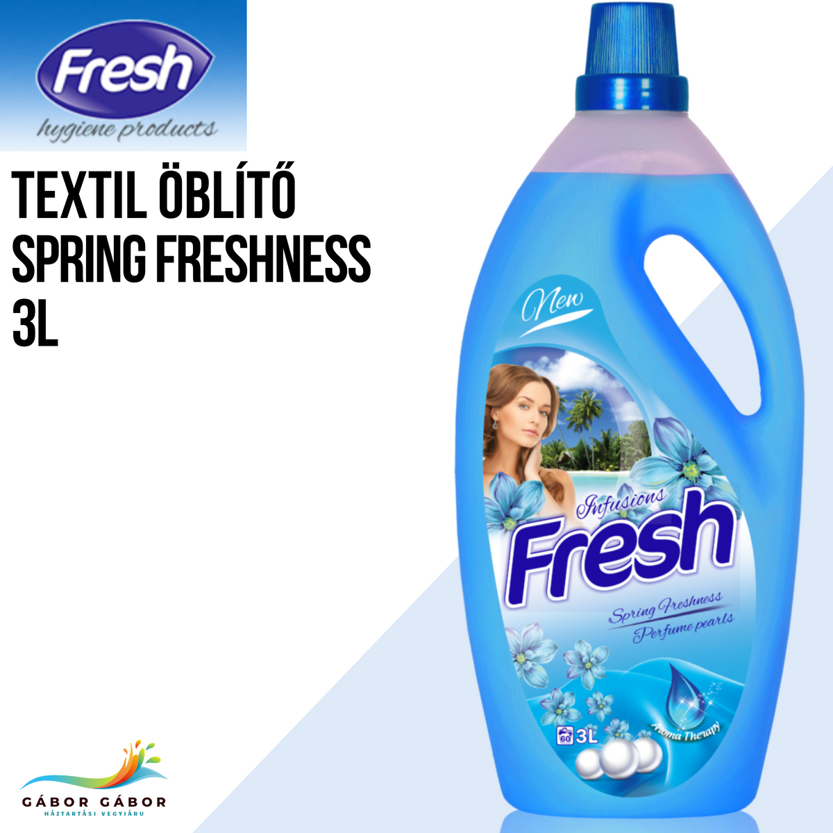 FRESH TEXTIL ÖBLÍTŐ "SPRING FRESHNESS" 3L