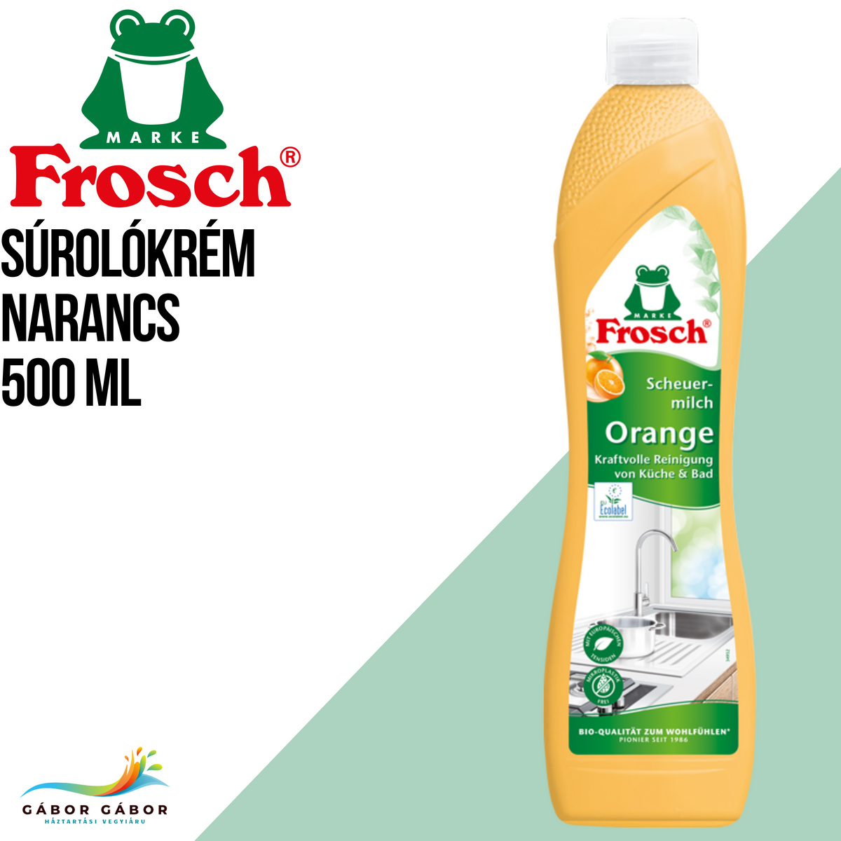 FROSCH súrolókrém narancs 500 ml